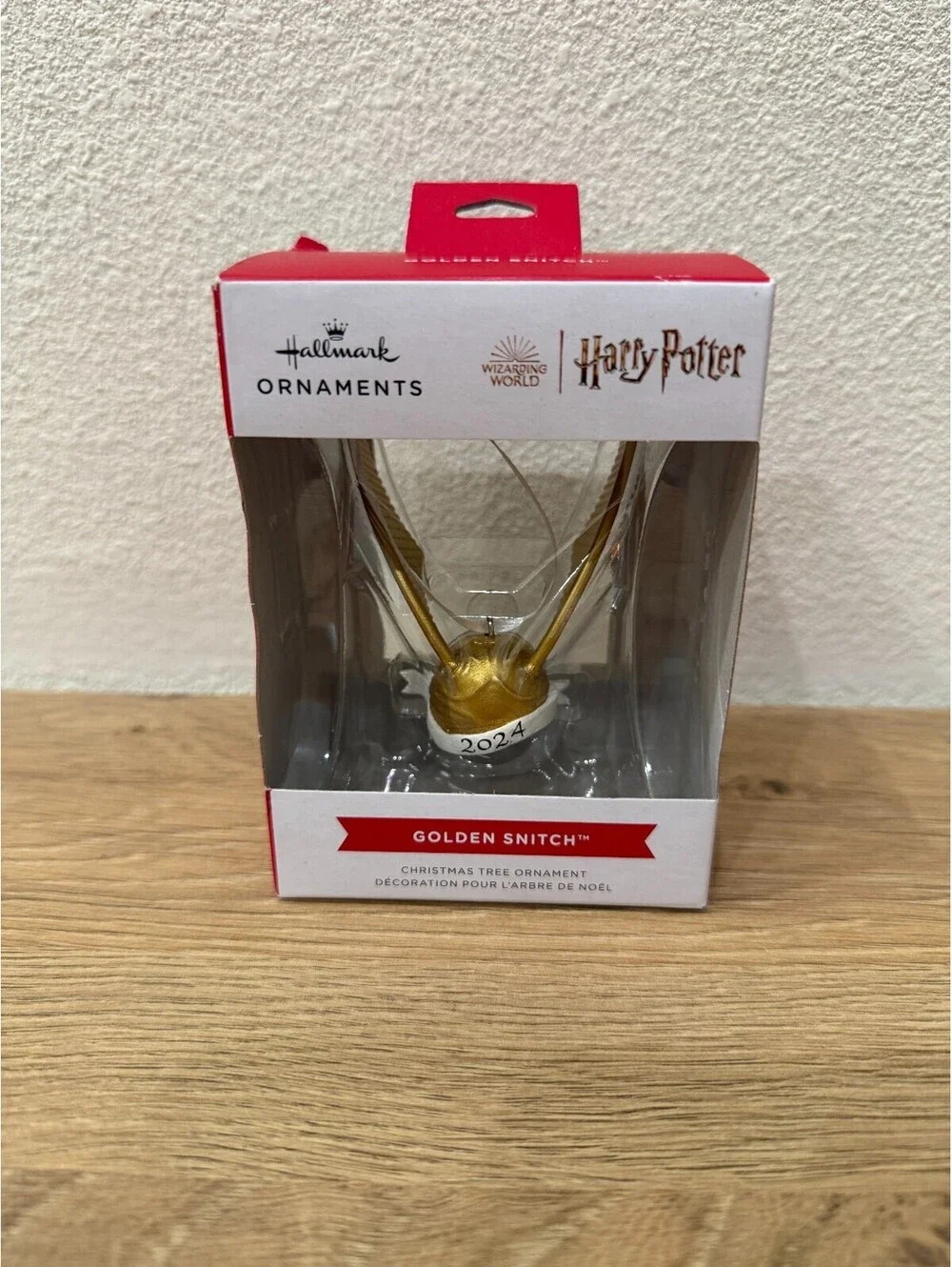 Hallmark Keepsake Christmas Tree Ornament Harry Potter Golden Snitch Wizard 2022
